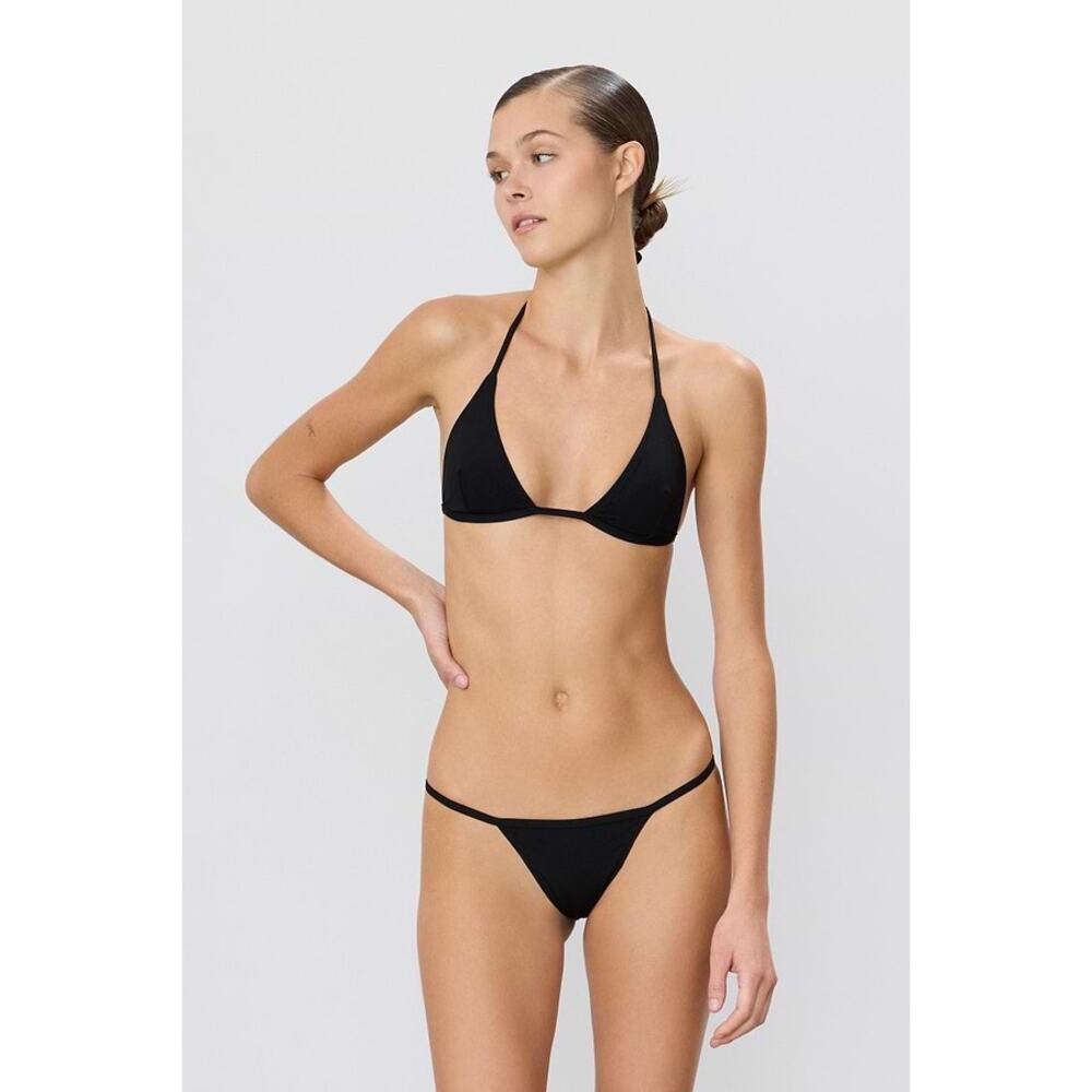 NWT Eterne Thea Bikini Bottoms in Black